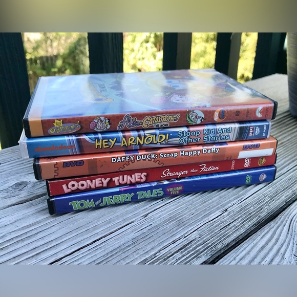Bundle 2/$10 FAIRLY ODD PARENTS HEY ARNOLD LOONEY TUNES TOM JERRY Kids DVD Movie - Picture 2 of 8